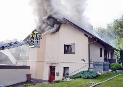 Wohnhausbrand Wilgersdorf