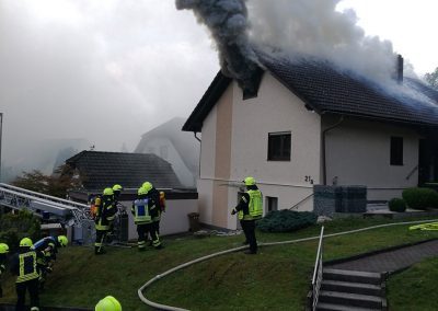 Wohnhausbrand Wilgersdorf