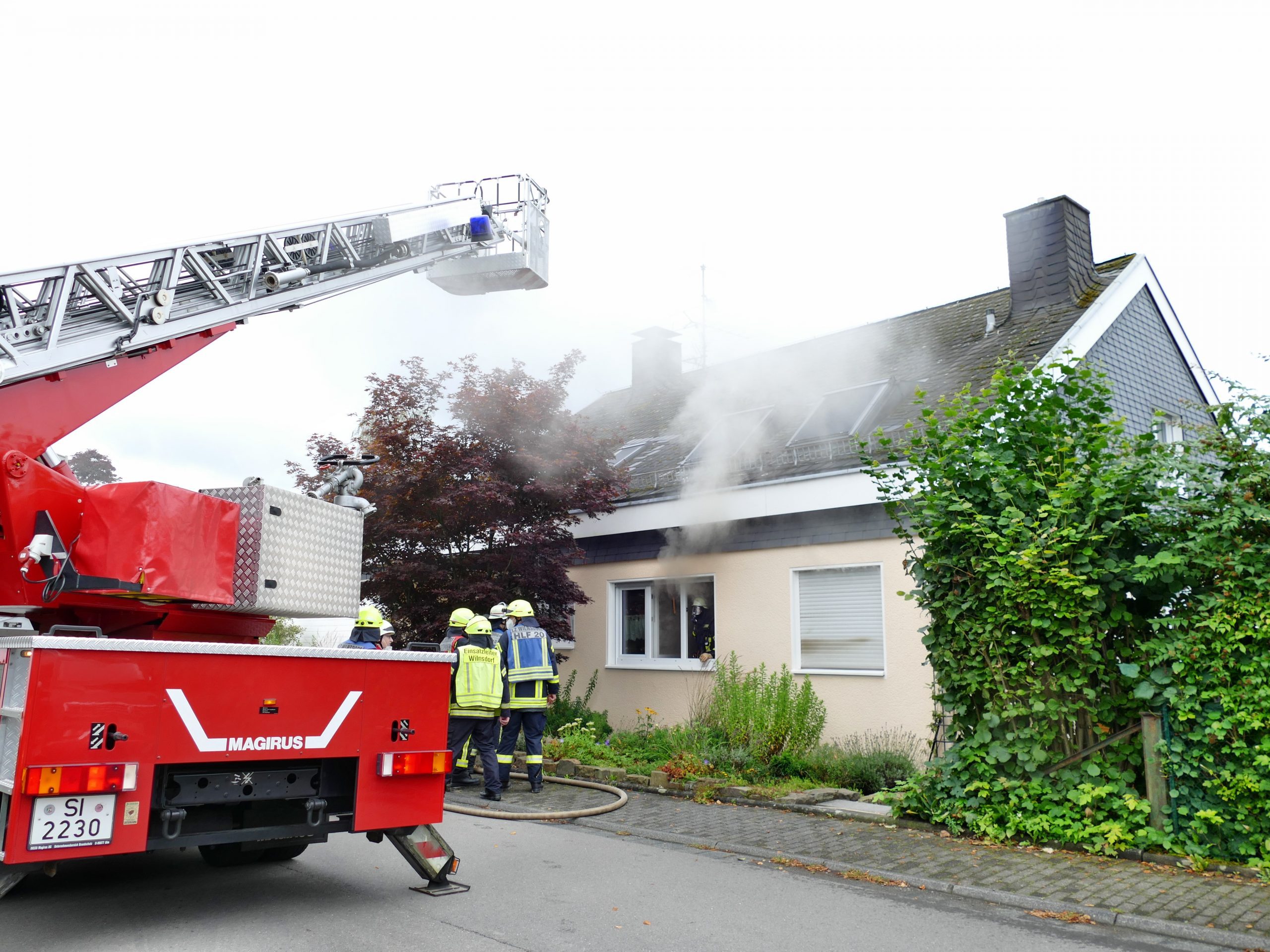 Zimmerbrand in Obersdorf