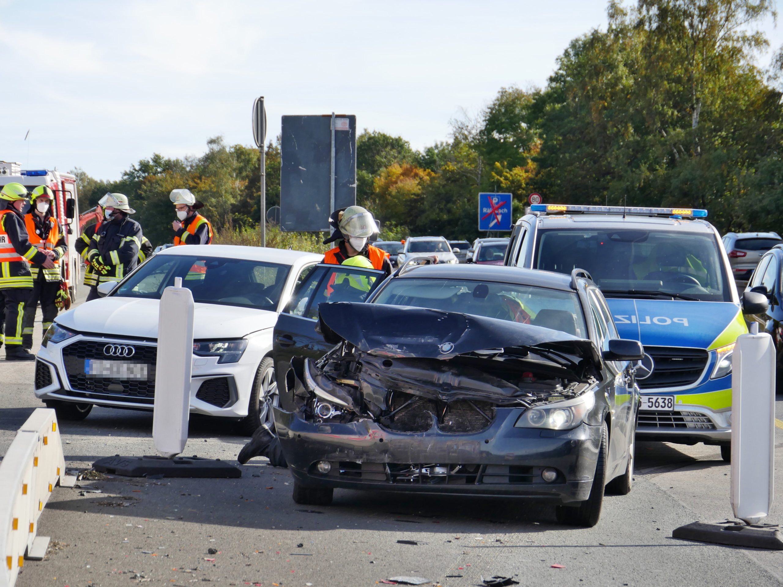 Unfall verursachte Vollsperrung auf der A 45
