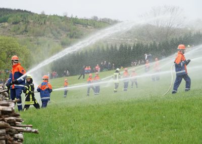 Auftaktübung der Jugendfeuerwehr der Gemeinde Wilnsdorf