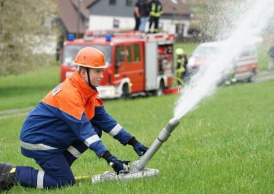 Auftaktübung der Jugendfeuerwehr der Gemeinde Wilnsdorf