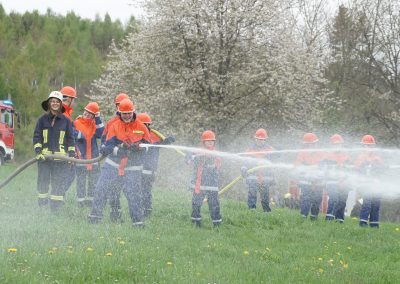 Auftaktübung der Jugendfeuerwehr der Gemeinde Wilnsdorf