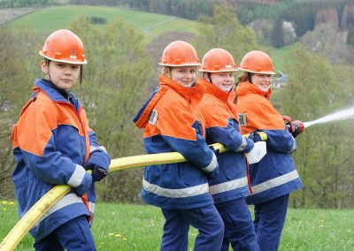 Auftaktübung der Jugendfeuerwehr der Gemeinde Wilnsdorf