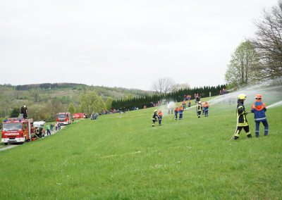Auftaktübung der Jugendfeuerwehr der Gemeinde Wilnsdorf