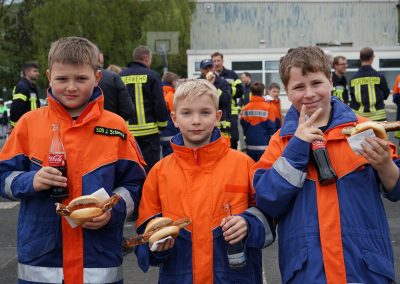 Auftaktübung der Jugendfeuerwehr der Gemeinde Wilnsdorf