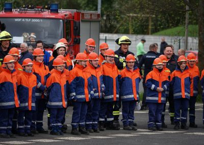 Auftaktübung der Jugendfeuerwehr der Gemeinde Wilnsdorf