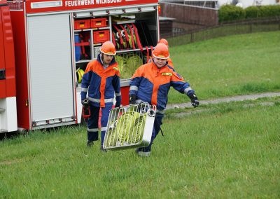 Auftaktübung der Jugendfeuerwehr der Gemeinde Wilnsdorf