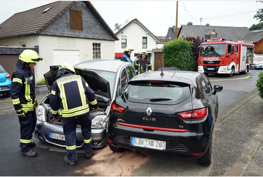 Verkehrsunfall in Anzhausen Verkehrsunfall in Anzhausen