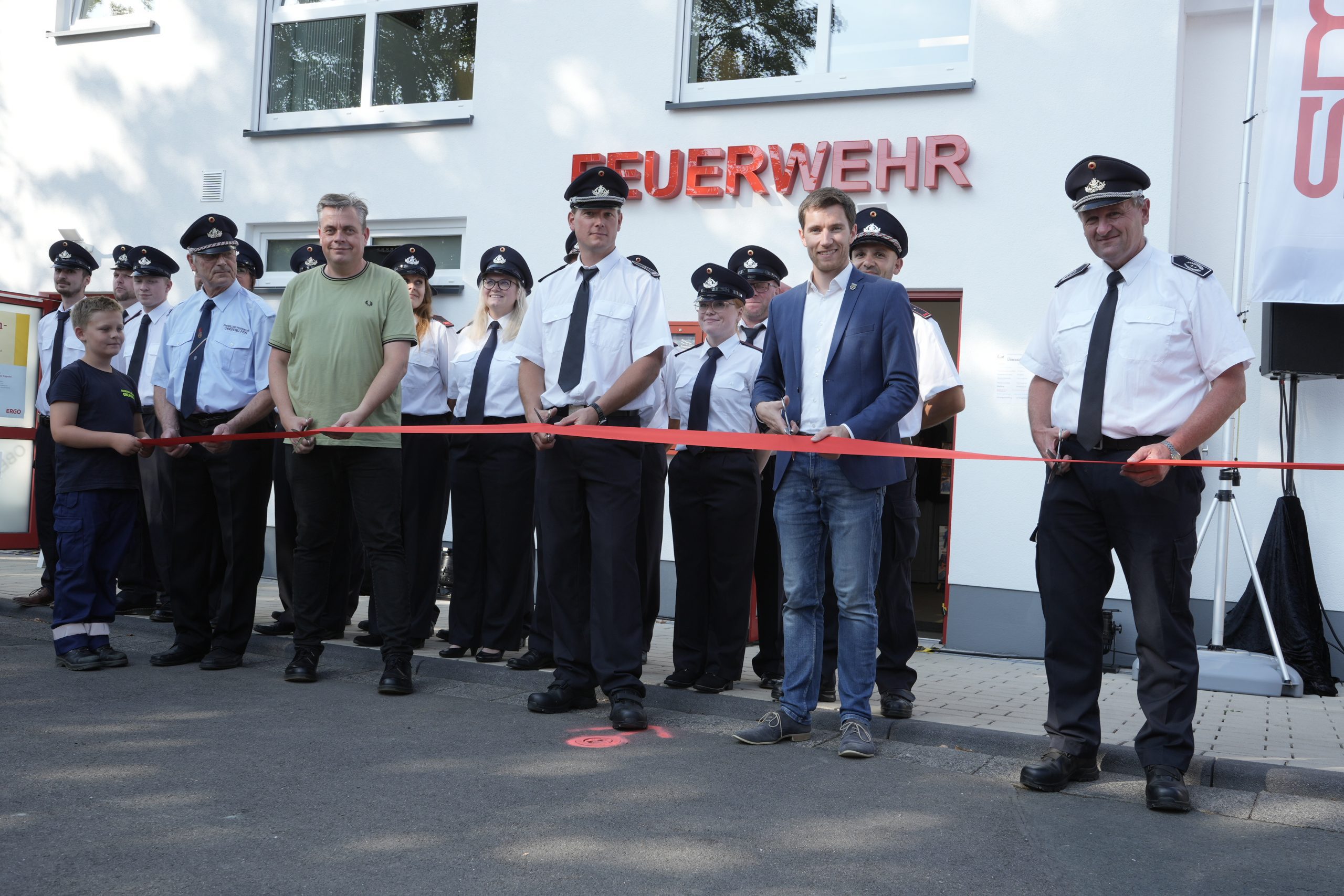 Einweihung in Oberdielfen Einweihung in Oberdielfen