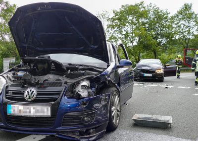 Schwerer Verkehrsunfall in Niederdielfen