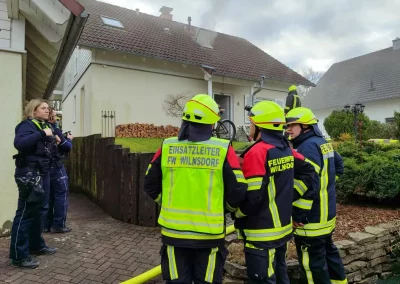 Rudersdorf: Brand in Küche eines Einfamilienhauses