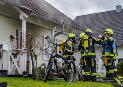 Rudersdorf: Brand in Küche eines Einfamilienhauses