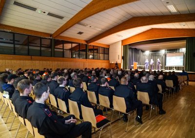 Volles Haus bei der Jahresdienstbesprechung