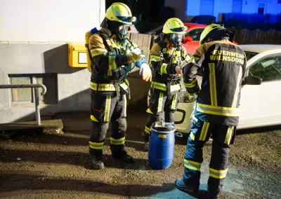 Oberdielfen: Feuerwehr rückt zu ABC-Alarm aus