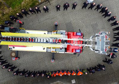 Neue Drehleiter in Dienst gestellt
