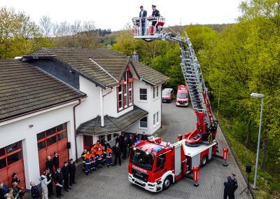 Neue Drehleiter in Dienst gestellt