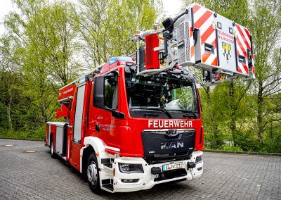 Neue Drehleiter in Dienst gestellt