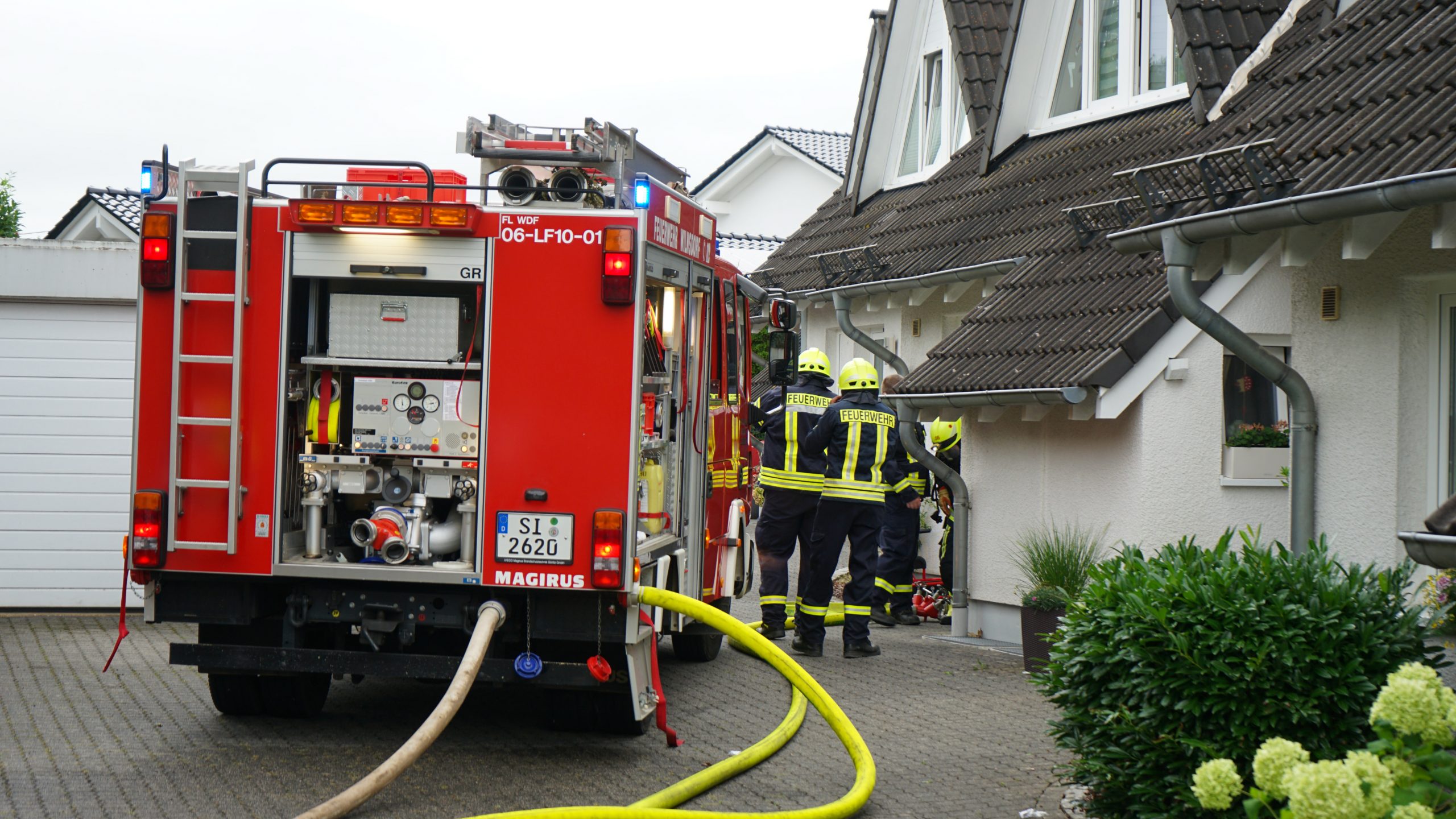 Obersdorf: Feuer in Sauna Obersdorf: Feuer in Sauna