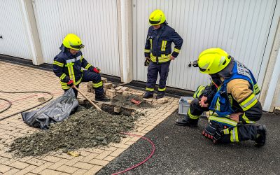 Rudersdorf: Gasleitung bei Glasfaserarbeiten beschädigt