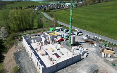Feuerwehrgerätehaus Oberes Weißtal wächst