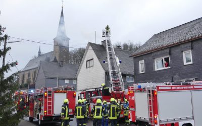 Kaminbrand in Rudersdorf