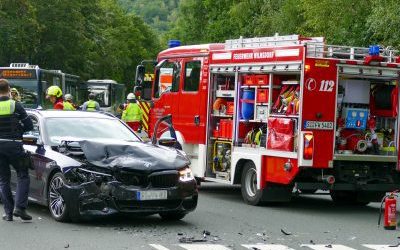 Schwerer Verkehrsunfall in Niederdielfen