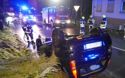 Verkehrsunfall in Niederdielfen