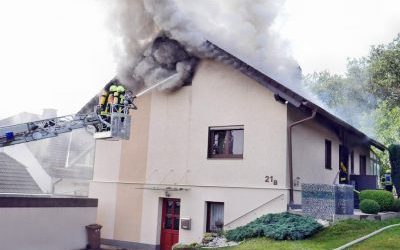 Wohnhausbrand in Wilgersdorf